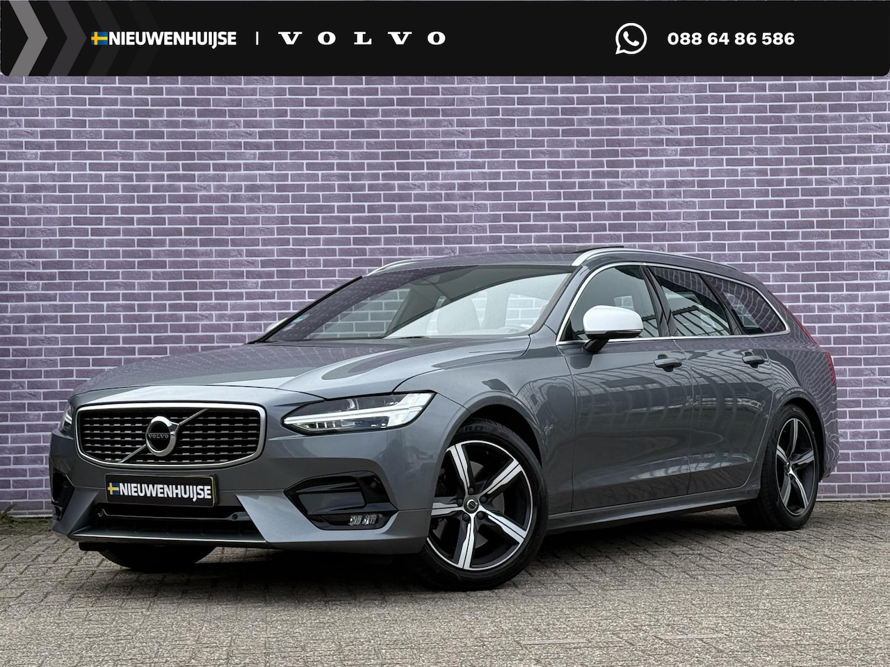 Volvo V90 - 2.0 T4 Business Sport | Polestar optimalisatie | Camera | Adaptieve cruise control | stoel - AutoWereld.nl