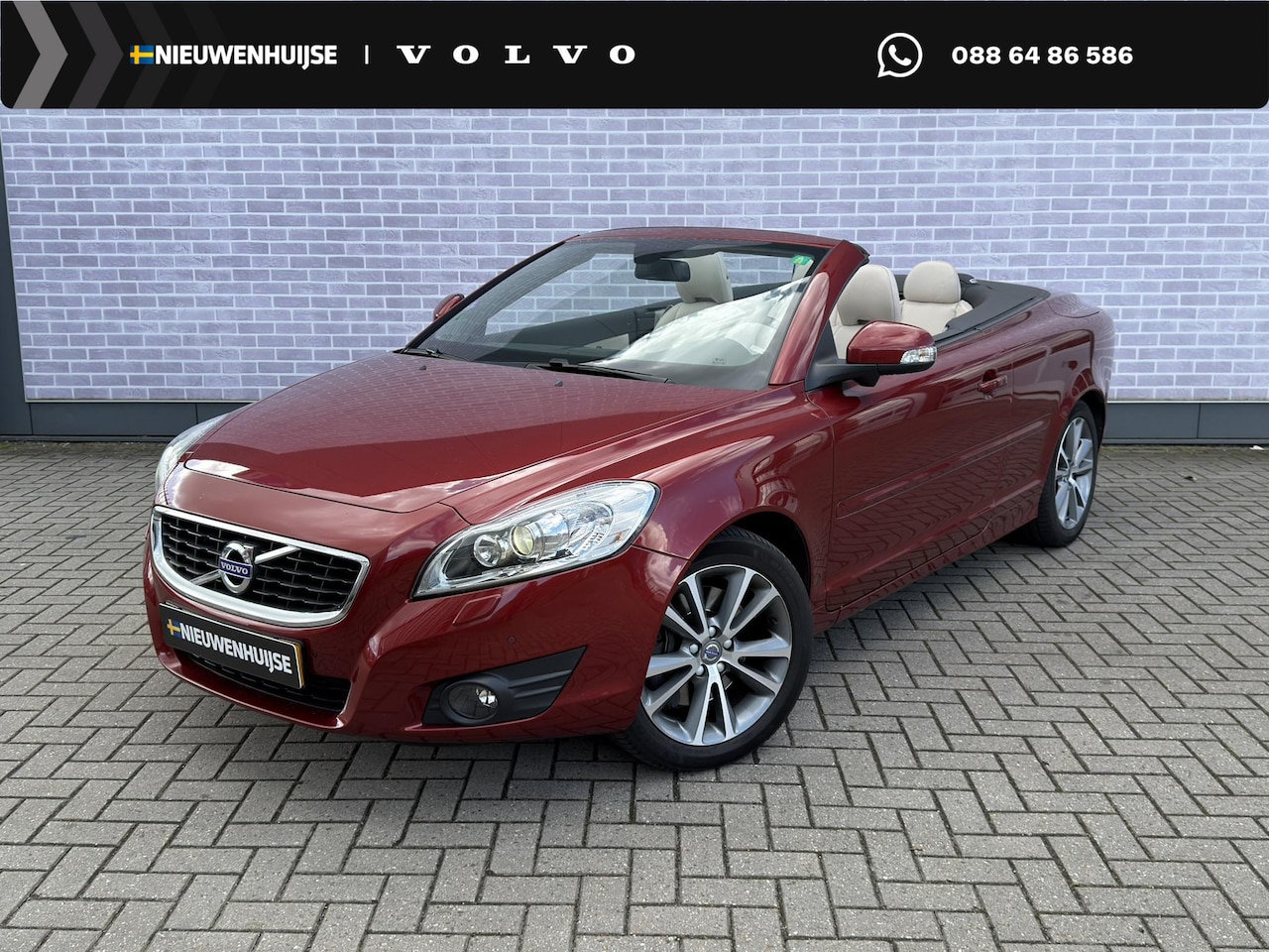 Volvo C70 Convertible - 2.5 T5 Tourer | Keyless | BLIS | Stoelverwarming Voor | Elektrisch Verstelbare Voorstoelen - AutoWereld.nl