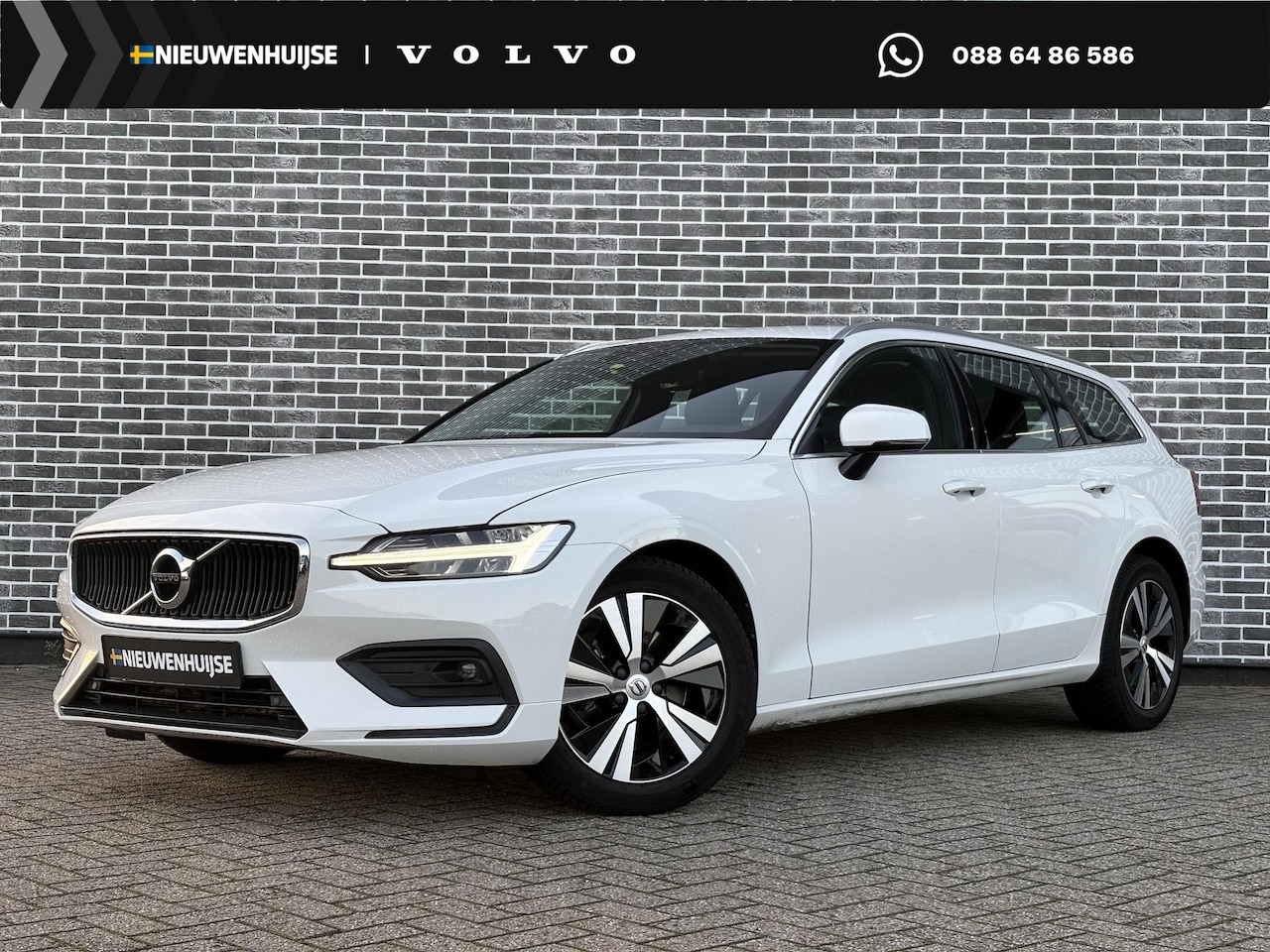 Volvo V60 - 2.0 B3 Business Pro | Adaptive cruise control | Stoel- en stuurverwarming | Parkeersensore - AutoWereld.nl