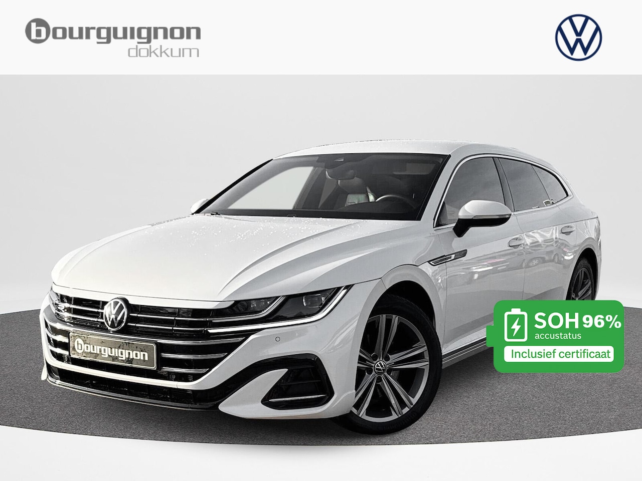 Volkswagen Arteon Shooting Brake - 1.4 TSI eHybrid R-Line | Trekhaak | Leder | | PHEV | 218Pk |A-Camera | SOH 96% | - AutoWereld.nl