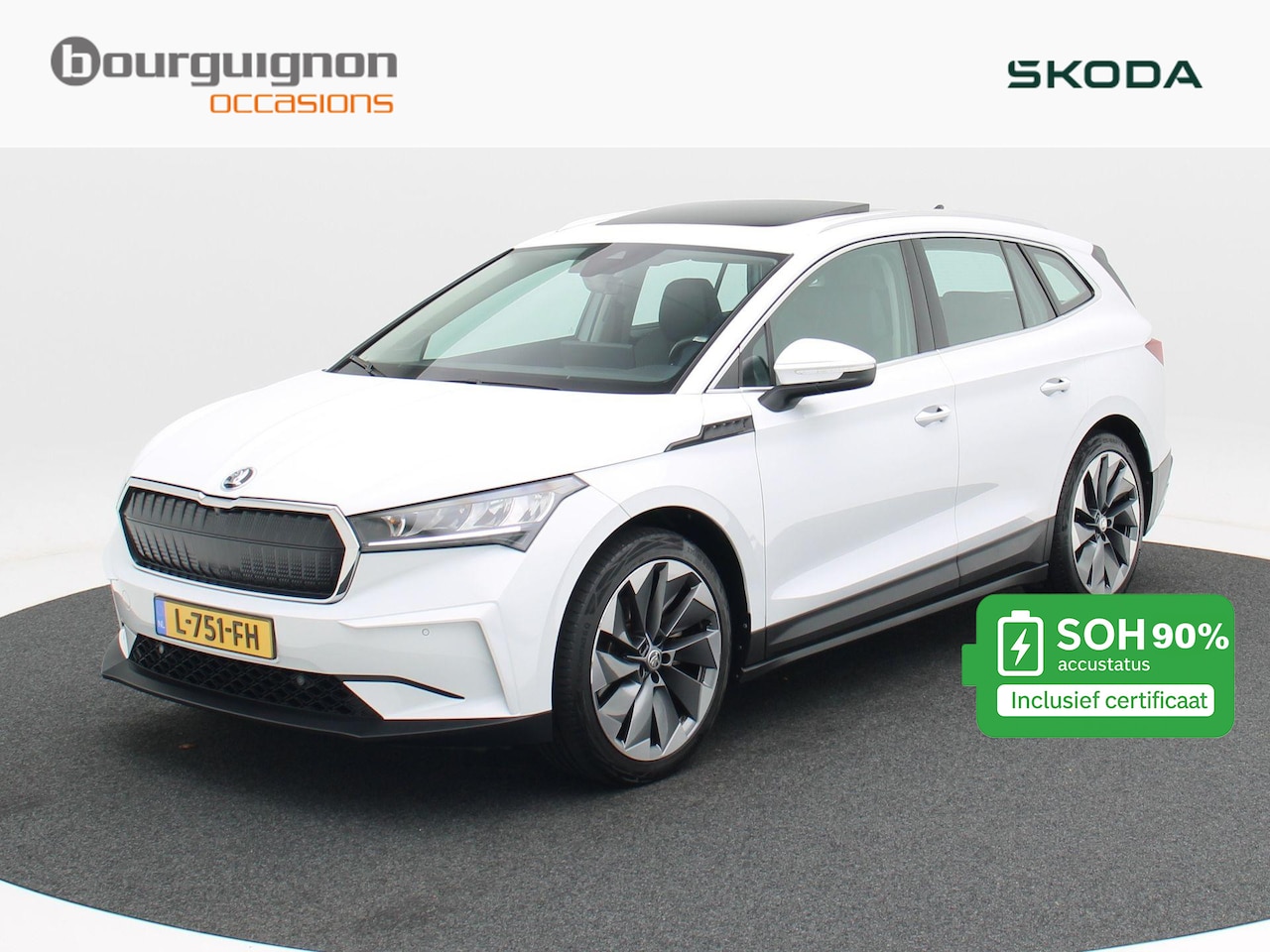 Skoda Enyaq iV - 60 | Panoramadak | Adaptive Cruise | Stoelverwarming | Carplay | Camera | Navigatie | 21 i - AutoWereld.nl