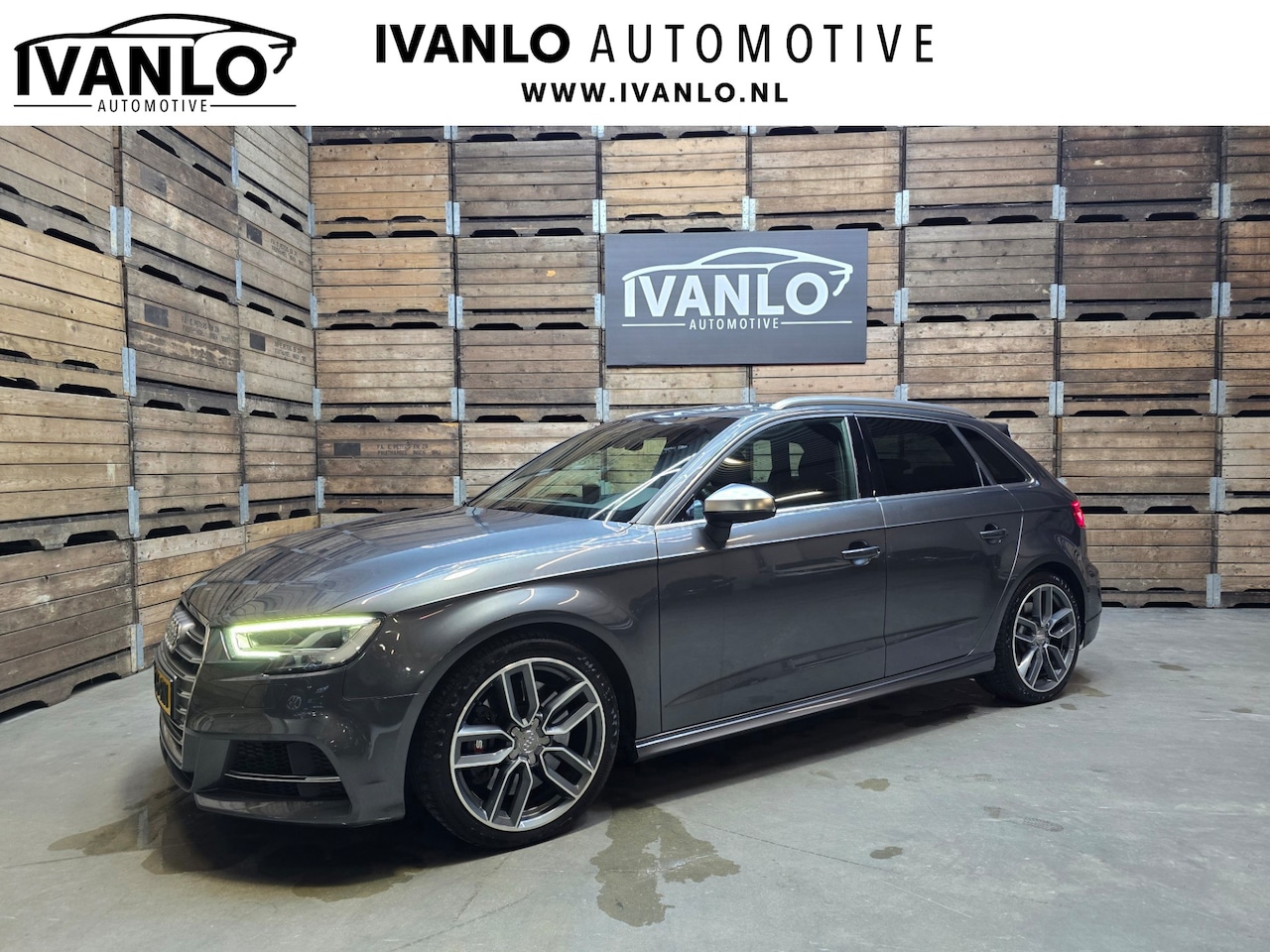 Audi A3 Sportback - 2.0 TFSI S3 quattro Pro Line Plus Daytonagrijs S-Tronic - AutoWereld.nl