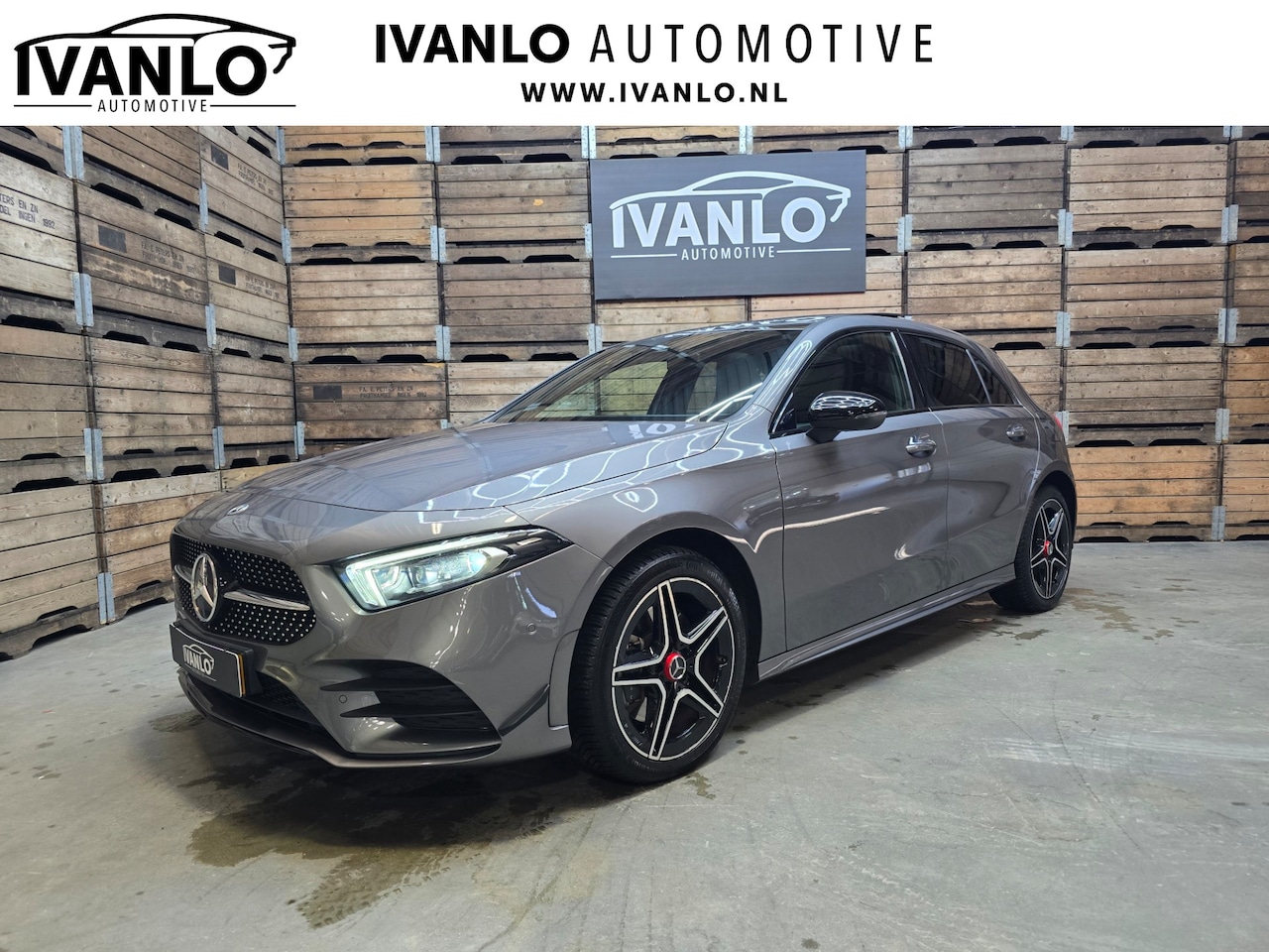 Mercedes-Benz A-klasse - 250 e Business Solution AMG Limited 360 Pano Elektr. Stoelen LED Navi LM - AutoWereld.nl
