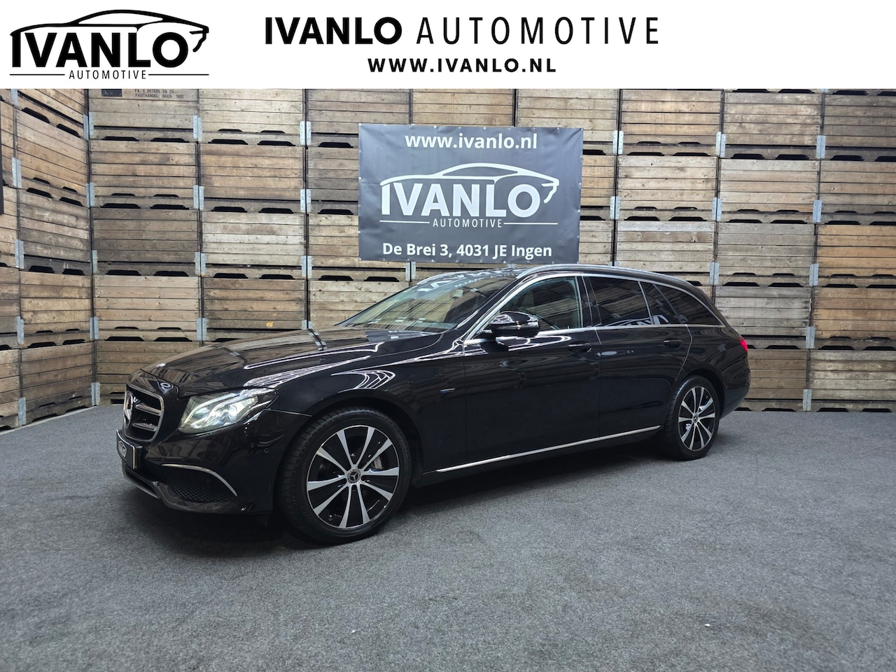 Mercedes-Benz E-klasse Estate - 300 de Business Solution PHEV LED Navi Camera Sfeer Clima Cruise LM - AutoWereld.nl