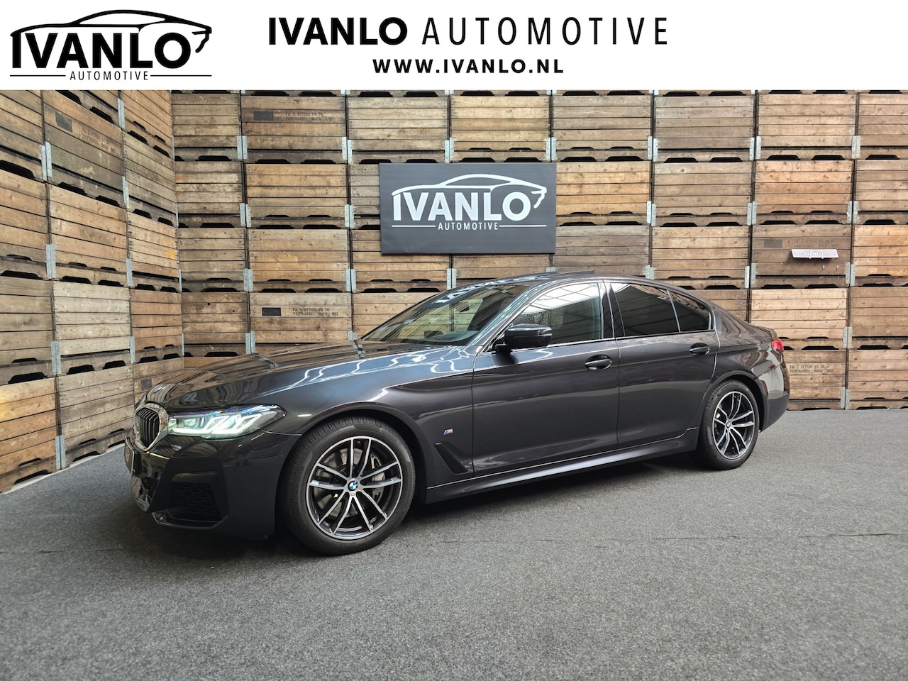BMW 5-serie - 530d Business Edition Plus M-Sport Laser Led Pano Leder HUD Clima Cruise 18"LM - AutoWereld.nl