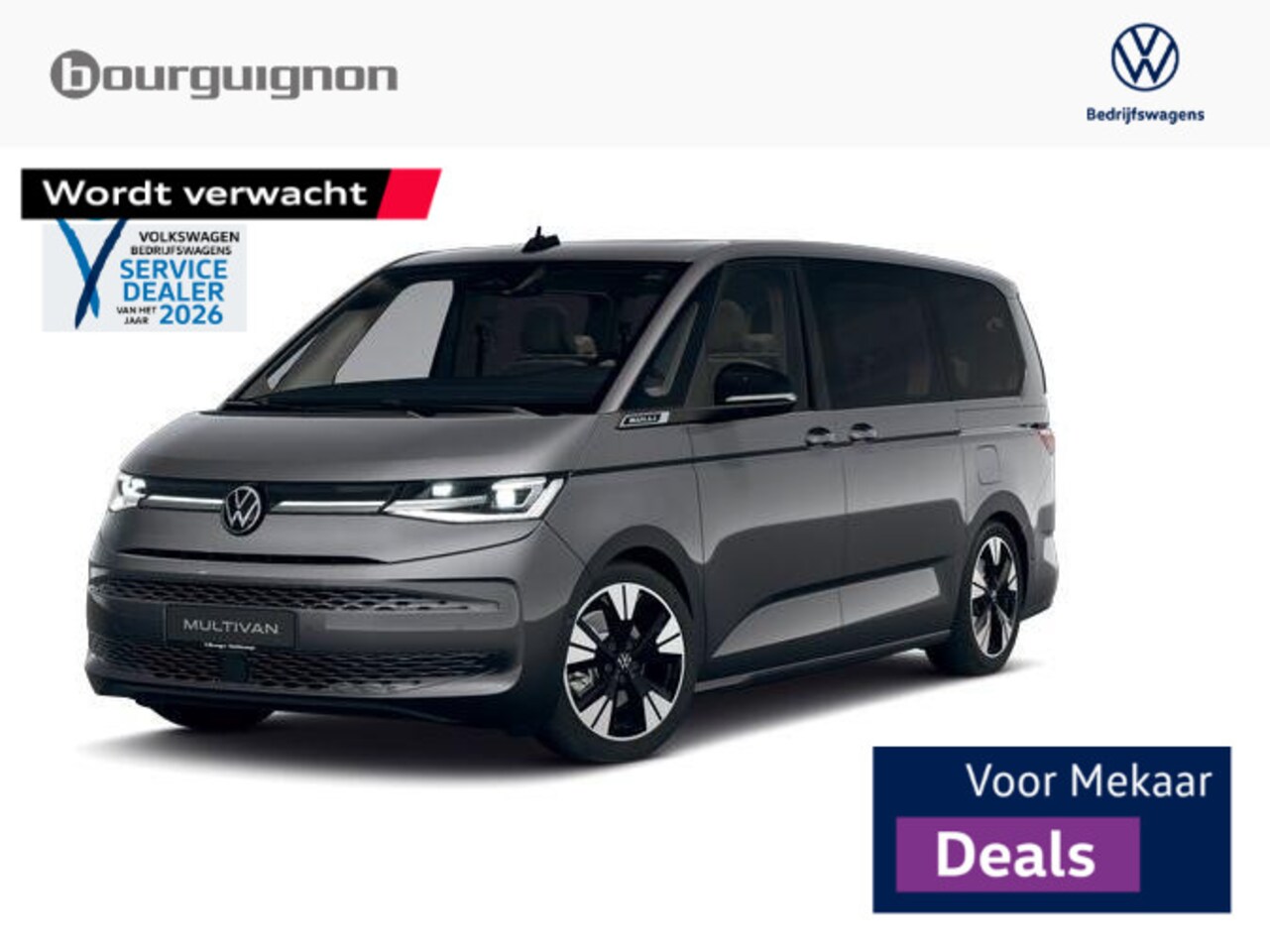 Volkswagen Multivan - Bedrijfswagens Bulli L2 1.5 eHybrid EU6 180 kW/245pk DSG 4Motion | Incl BTW/BPM | 7 zitpla - AutoWereld.nl