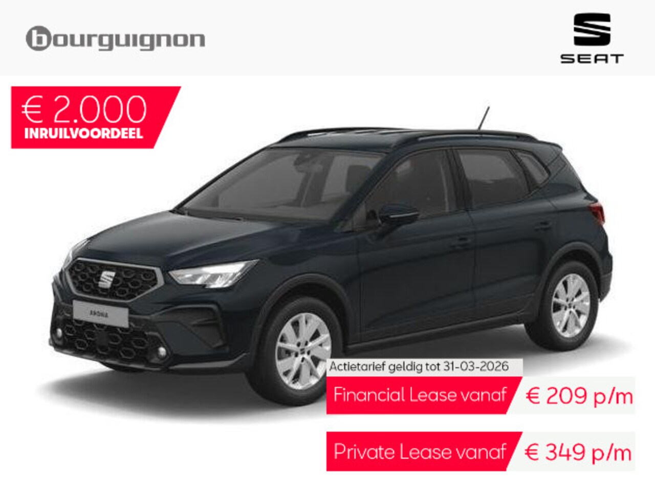SEAT Arona - Reference 1.0 TSI 95 PK | Parkeersensoren | Cruise control | Airco | Apple carplay / Andro - AutoWereld.nl