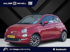 Fiat 500 C - Cabrio RED 1.0 Hybrid 70pk | NAVI | CLIMA | DAB+ | 16" LM-VELGEN | APPLE CARPLAY / ANDROID