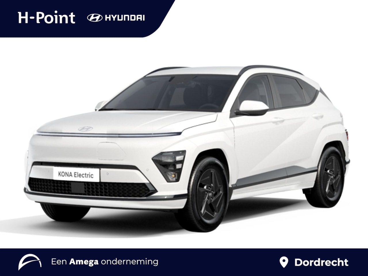 Hyundai Kona Electric - Pure Edition Long Range 64.8kWh 204pk | LAGE BIJTELLING! | STOEL + STUURVERW. | APPLE CARP - AutoWereld.nl