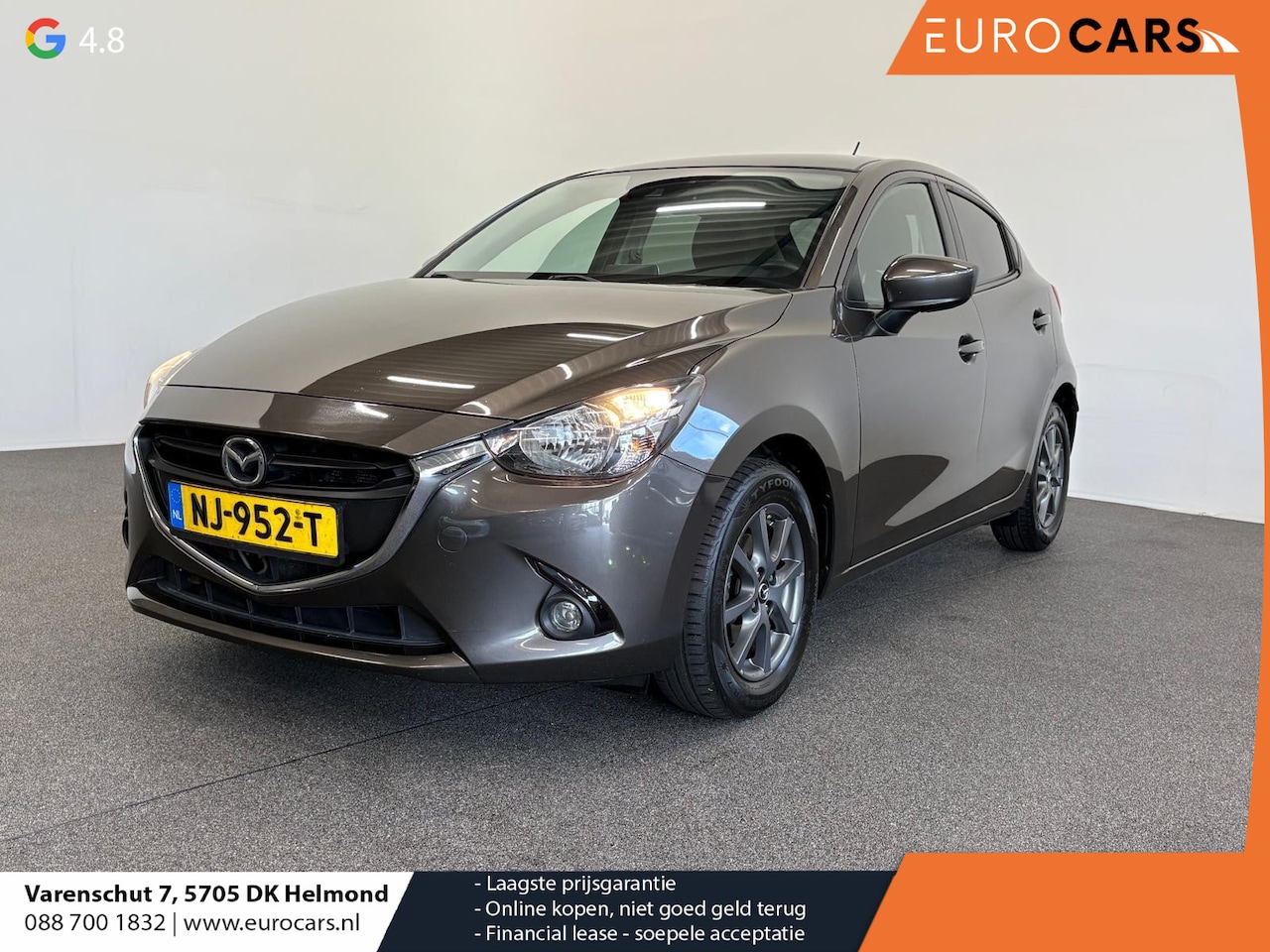 Mazda 2 - 1.5 Skyactiv-D Skylease+ Navigatie Parkeersensoren achter Cruise Control Stoelverwarming L - AutoWereld.nl