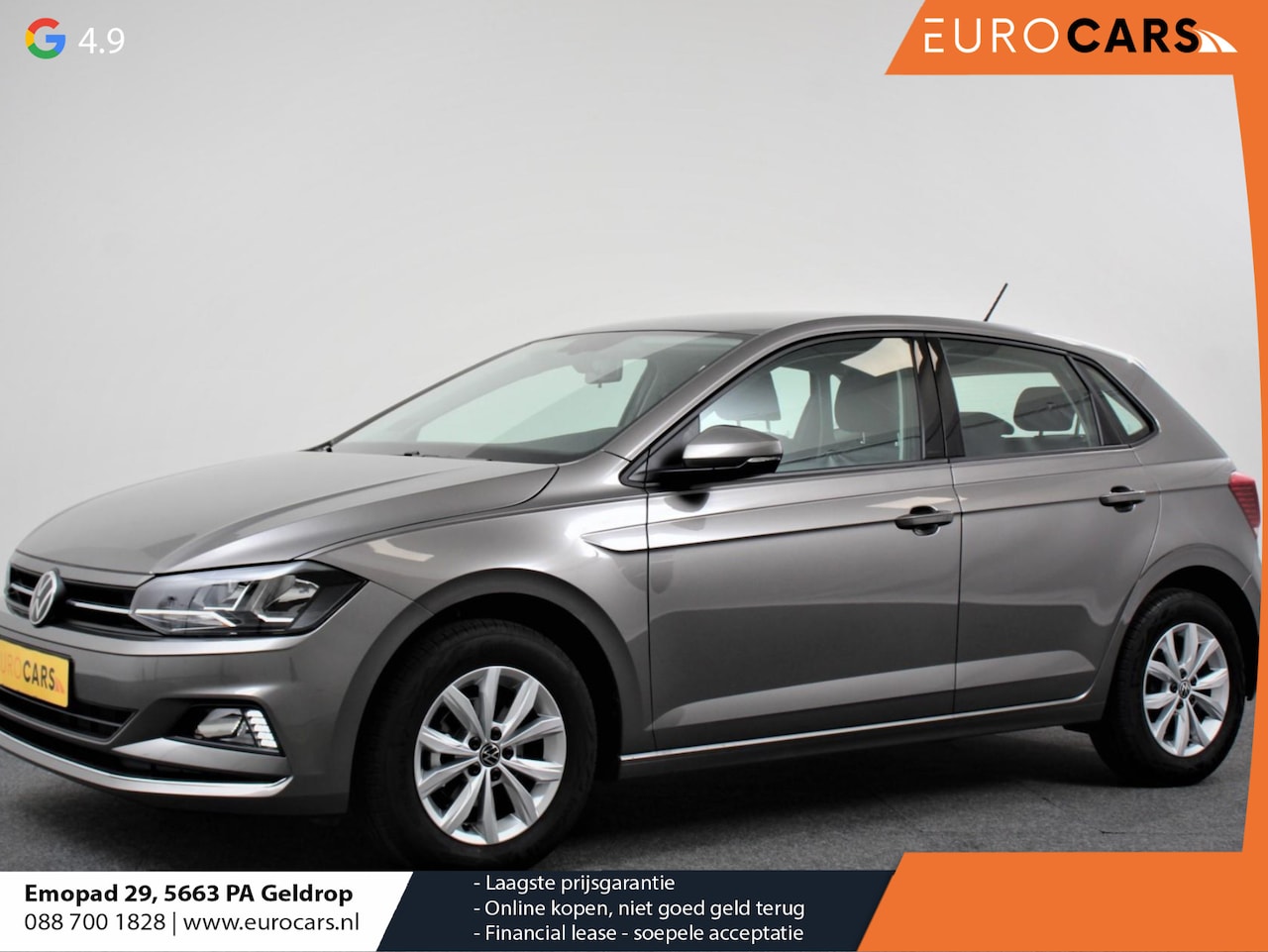 Volkswagen Polo - 1.0 TSI DSG Highline Navigatie Apple Carplay / Android Auto Climate Control Cruise control - AutoWereld.nl