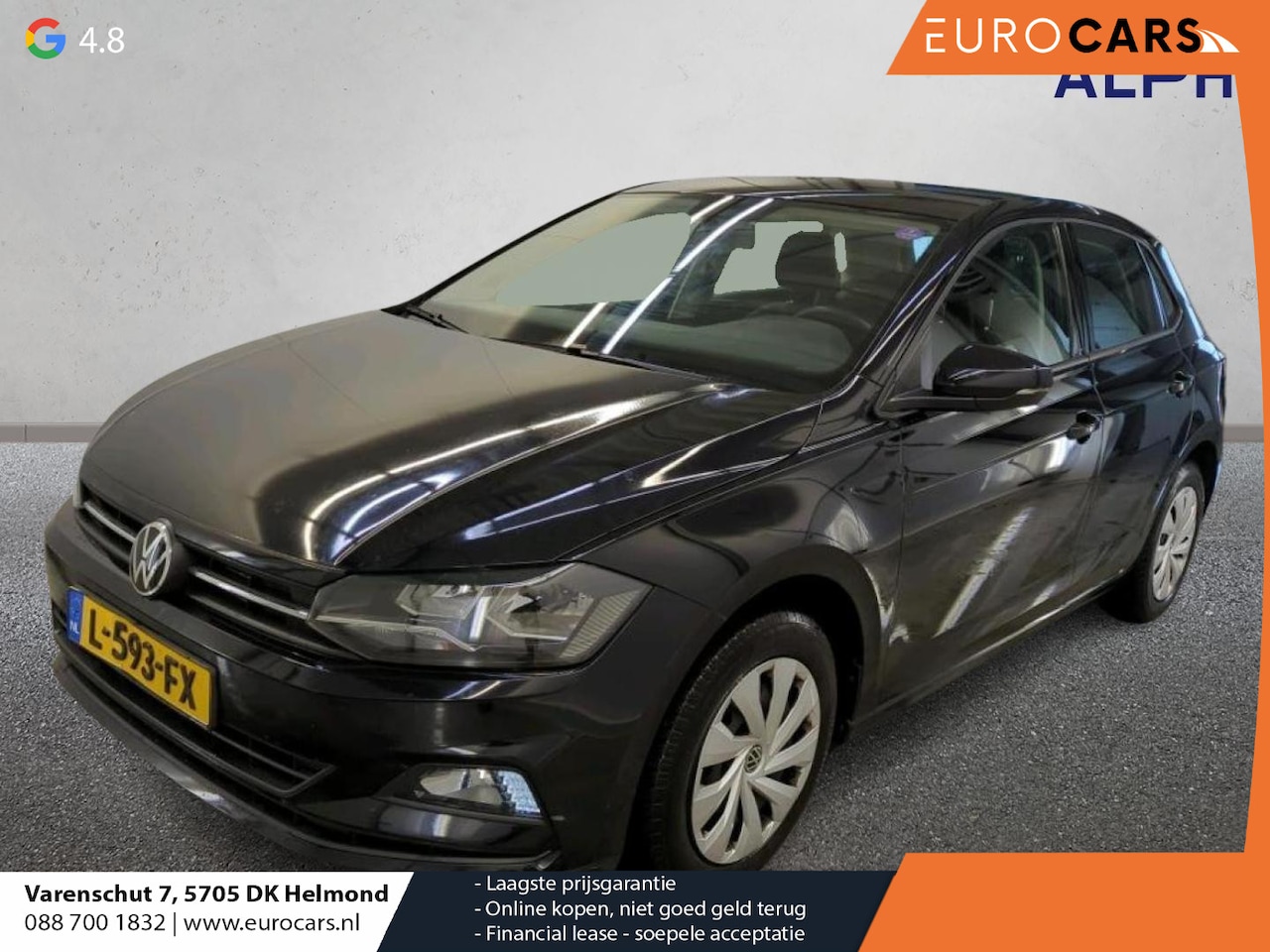 Volkswagen Polo - 1.0 TSI Comfortline Airco Navi Carplay Adaptive Cruise Control - AutoWereld.nl