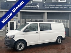 Volkswagen Transporter - 2.0 TDI L2H1 DC 2018 km 84.000 Nap 1e eigenaar Trekhaak, Airco, Cruise, Cv Dealer onderhou