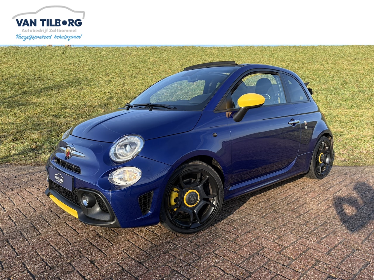 Abarth 595 - Fiat Cabrio 1.4 T-Jet Pista Dealeronderhouden | Windscherm | PDC Achter | Navi - AutoWereld.nl