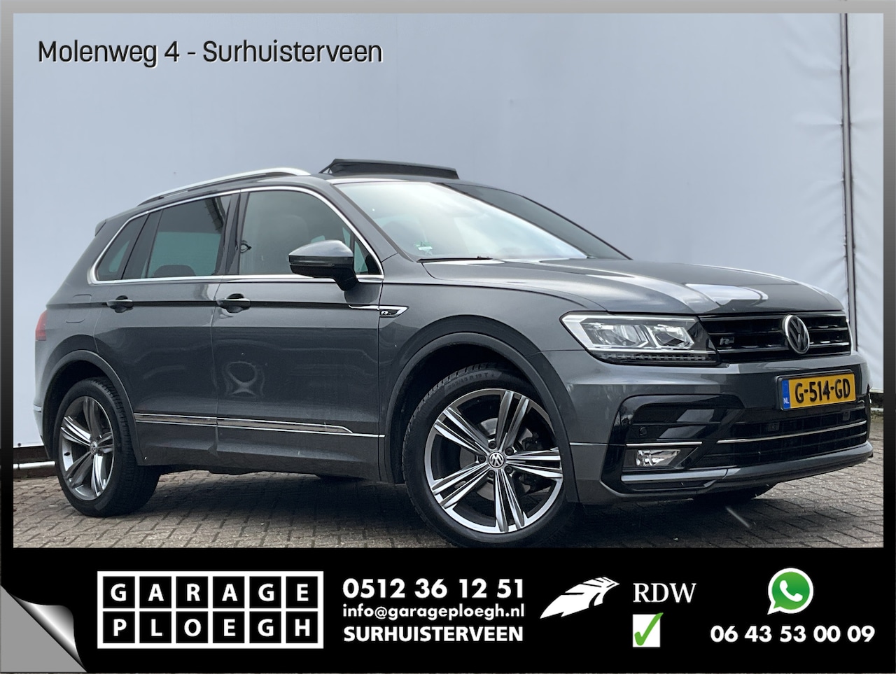 Volkswagen Tiguan - 1.5 TSI ACT R-Line Carplay Tellader Comfortline Business - AutoWereld.nl