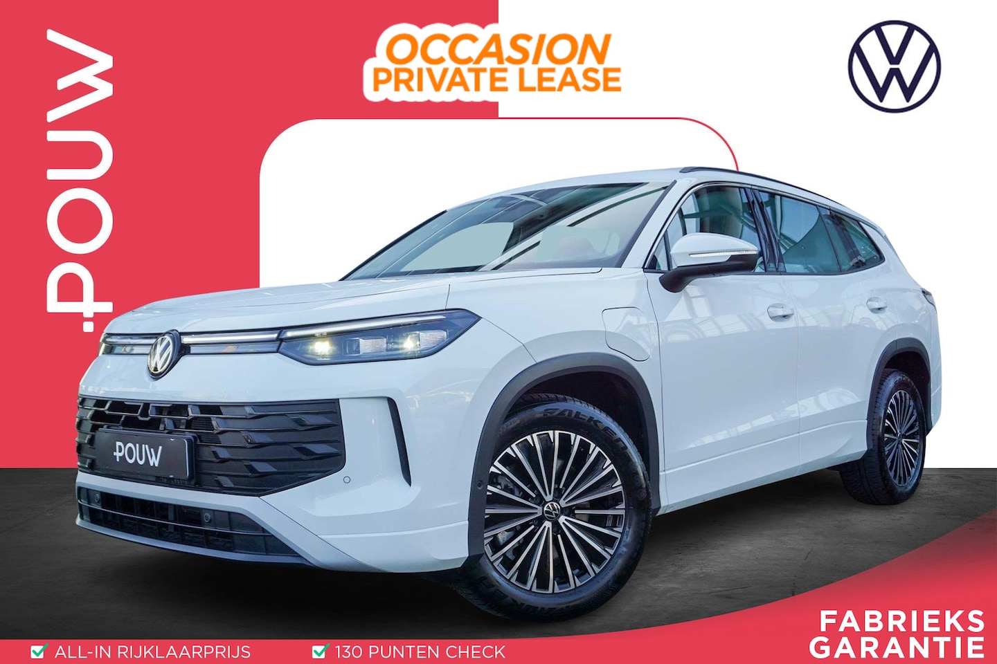 Volkswagen Tayron - 1.5 eHybrid 204pk Life Edition | Trekhaak | Stoelverwarming | Dodehoek Detectie - AutoWereld.nl