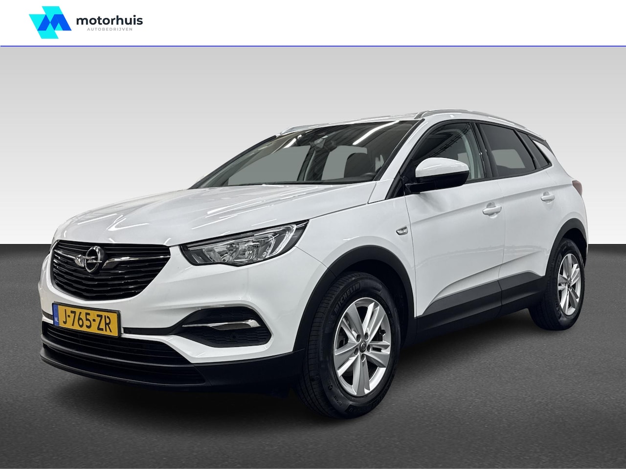 Opel Grandland X - 1.2 TURBO 130PK BUSINESS NAVI ECC CAMERA TREKHAAK MANUAL - AutoWereld.nl