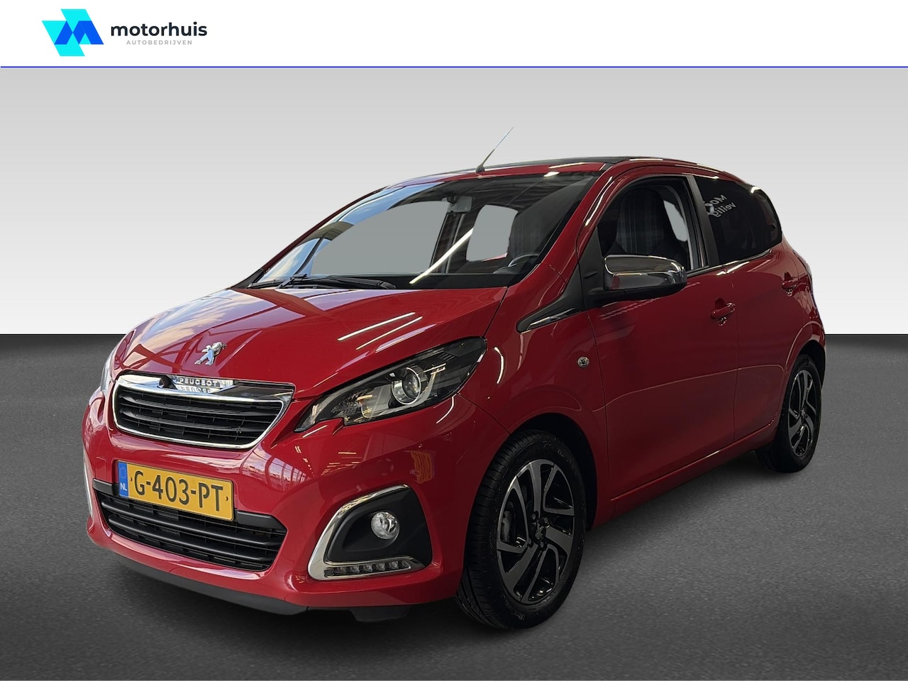 Peugeot 108 - 1.0 e-VTi 72pk 5D TOP! Allure CABRIO CAMERA KEYLESS MANUAL - AutoWereld.nl