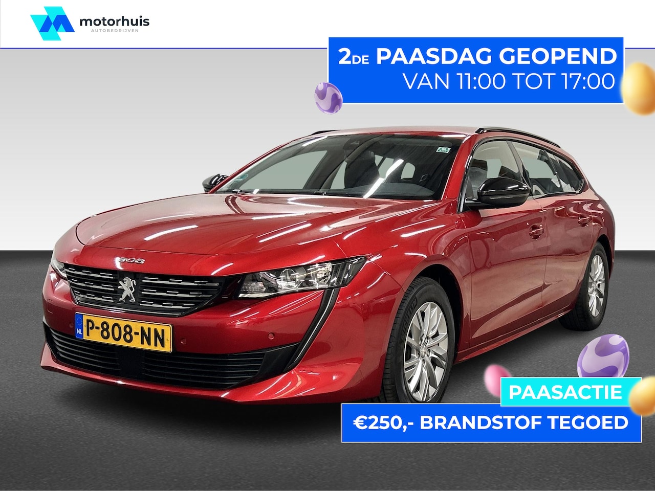 Peugeot 508 SW - 1.2 PureTech 130PK EAT8 AUTOMAAT ACTIVE PACK BUSINESS NAVI TEL PDC NAP AUTOMATIC - AutoWereld.nl