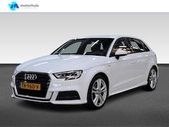 Audi A3 Sportback - 35 TFSI 150PK AUTOMAAT S-LINE EDITION NAVI PDC TEL LED NAP AUTOMATIC