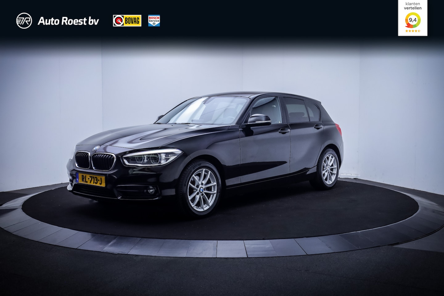 BMW 1-serie - 118iA High Executive FULL LED | LEDER | STOELVERW | NAVI | CLIMA | CRUISE | PDC V+A | LMV - AutoWereld.nl
