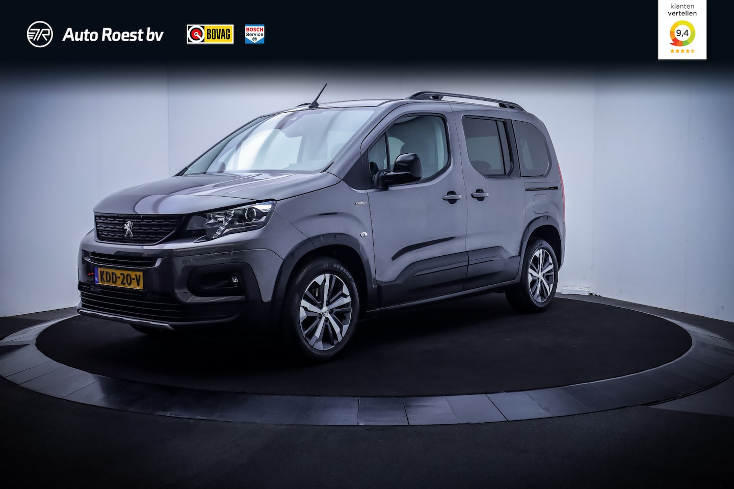 Peugeot Rifter - 1.2T Aut. GT-Line NAVI | CARPLAY ANDROID | CAMERA | CRUISE | DAB | CLIMA | PDC V+A | KEYLE - AutoWereld.nl