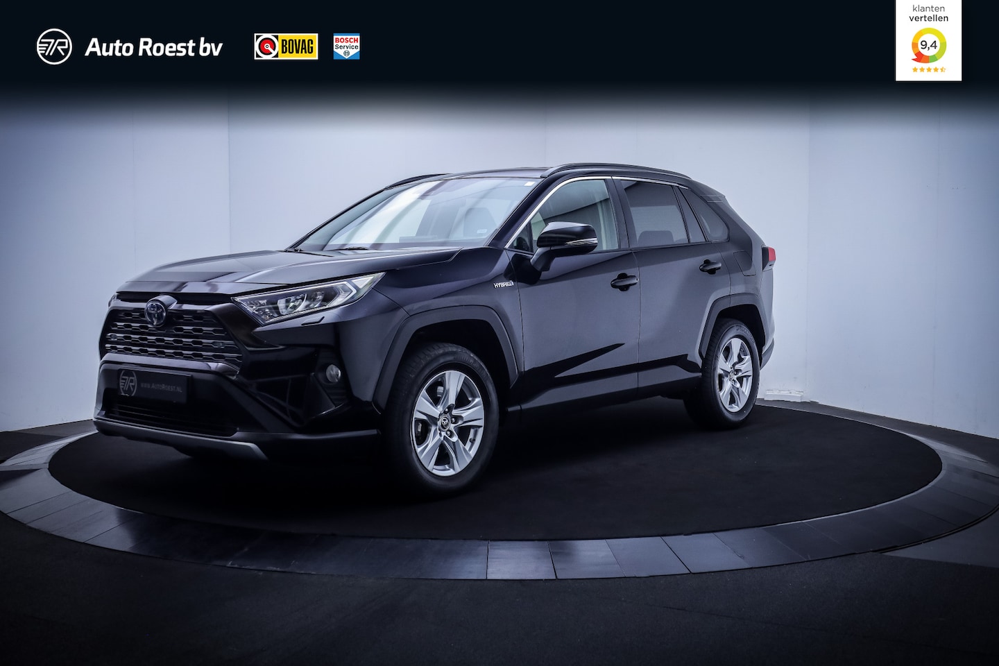 Toyota RAV4 - 2.5 Hybrid DYNAMIC Plus LEDER | CAMERA | STUUR+STOELVERW | ACC | NAVI | TREKHAAK | PDC V+A - AutoWereld.nl