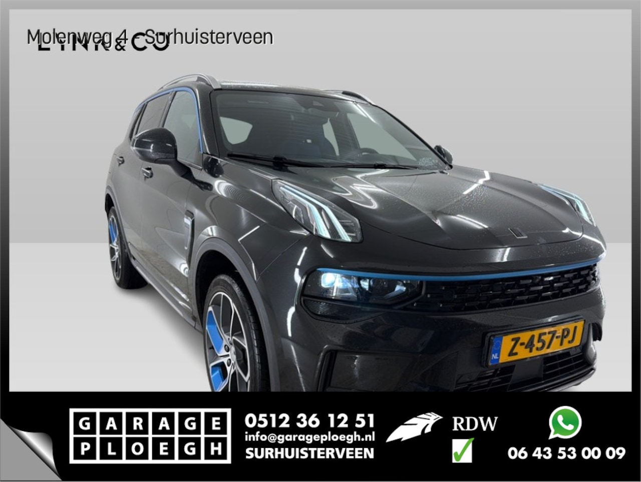 Lynk & Co 01 - 1.5 Plug-in Hybrid Adapt.Cruise Zwarte hemel Carplay 360°Cam - AutoWereld.nl