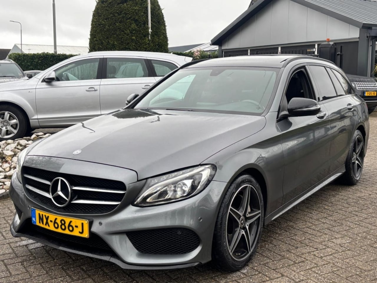 Mercedes-Benz C-klasse Estate - C180 Benzine 2017 AMG Sport Edition Panoramadak - AutoWereld.nl