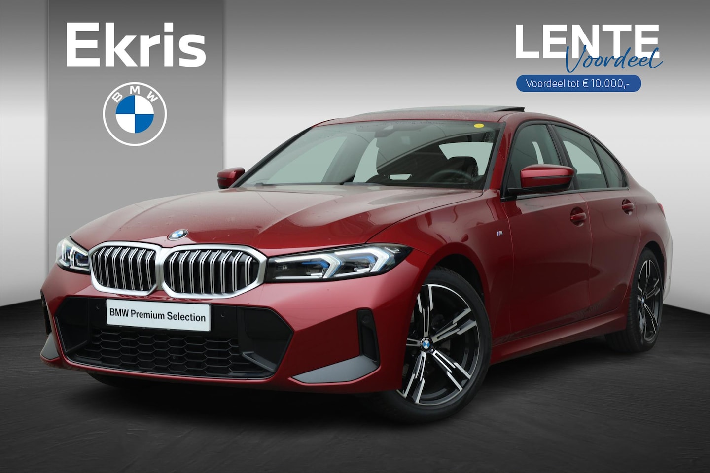 BMW 3-serie - 320i / M-Sportpakket / PDC / Achteruitrij Camera / Verwarmde Voorstoelen / Adaptieve Led / - AutoWereld.nl