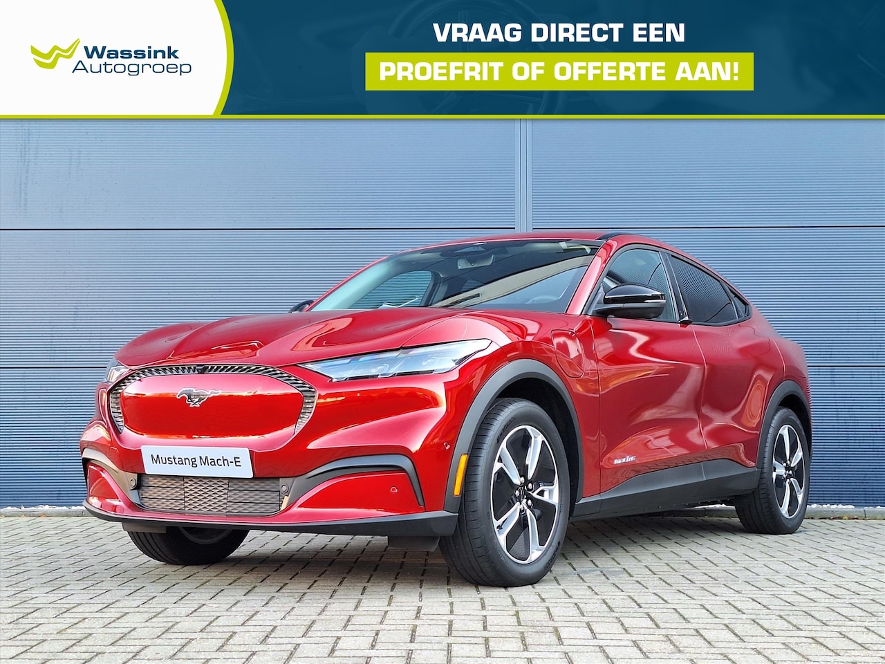 Ford Mustang Mach-E - RWD 72,6kWh 269pk I Adaptive Cruise Control I Camera I Leer I Voorraad! - AutoWereld.nl