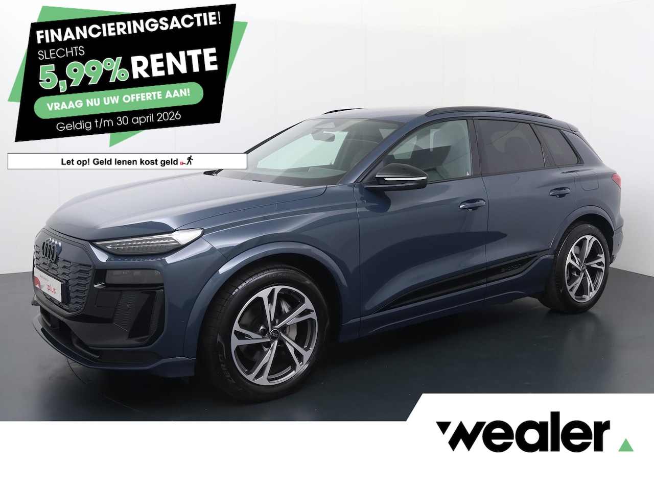 Audi Q6 e-tron - S edition 100 kWh | 388 PK | SoH 97% | Automaat | Multifunctioneel stuurwiel | Stoelverwar - AutoWereld.nl