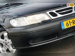 Saab 9-3 Cabrio - 2.0t S | Jet Black Metallic | Nette kap/Leder/Navi/Cruise/Clima - Gaaf