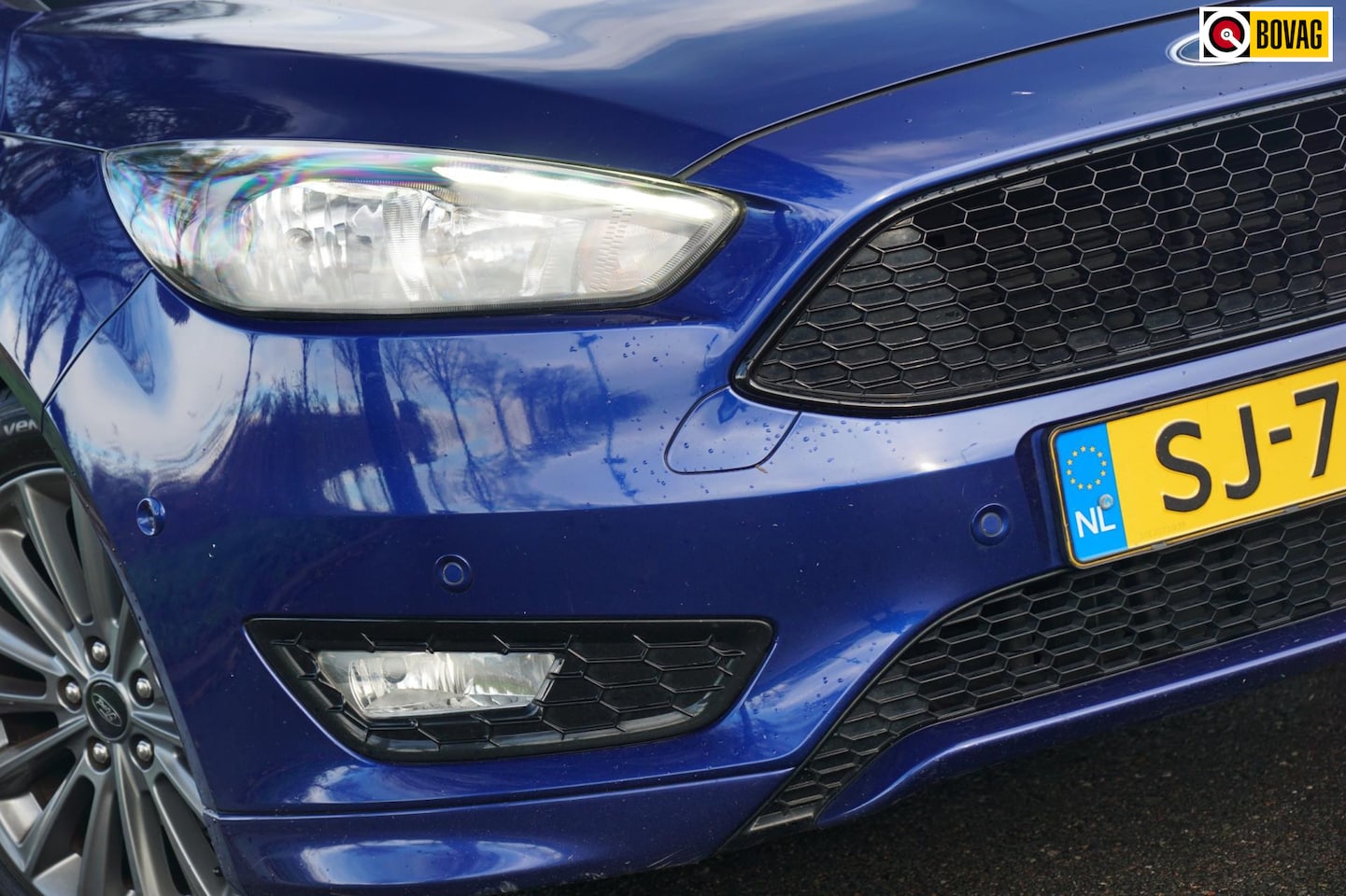 Ford Focus Wagon - 1.0 Ecoboost 125pk ST-Line - Deep Impact Blue - Carplay/360 camera/Nav - AutoWereld.nl