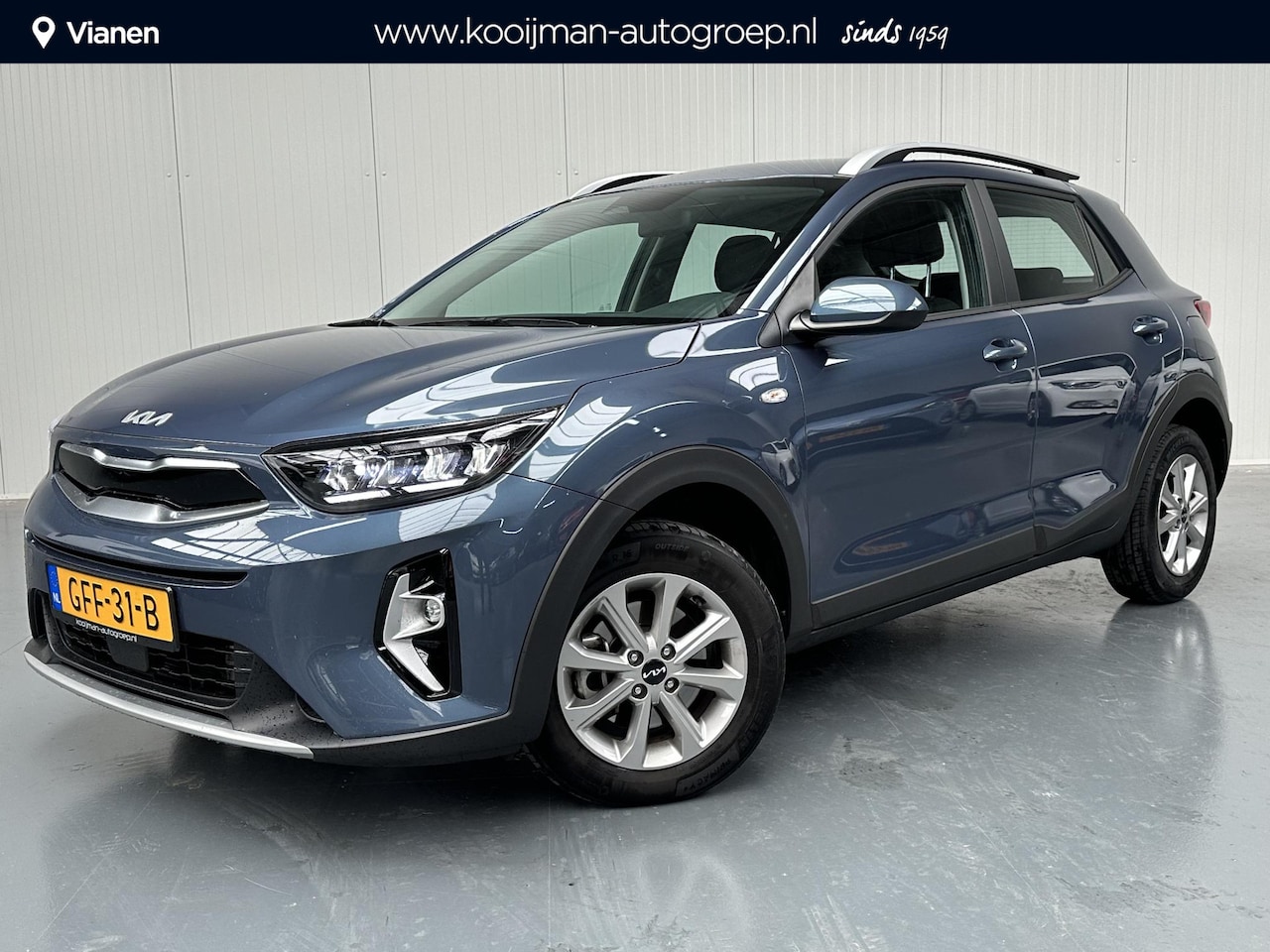 Kia Stonic - 1.0 T-GDi MHEV DynamicLine NL Auto, slechts 25000km, zeer nette uitvoering, 1e eigenaar - AutoWereld.nl