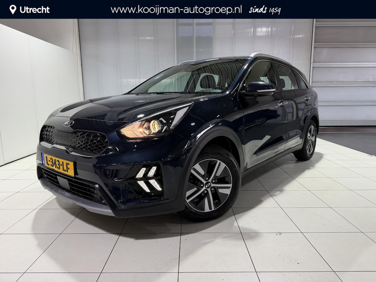 Kia Niro - 1.6 GDi Hybrid DynamicLine Apple Carplay/Android Auto, Navigatie, Camera. - AutoWereld.nl