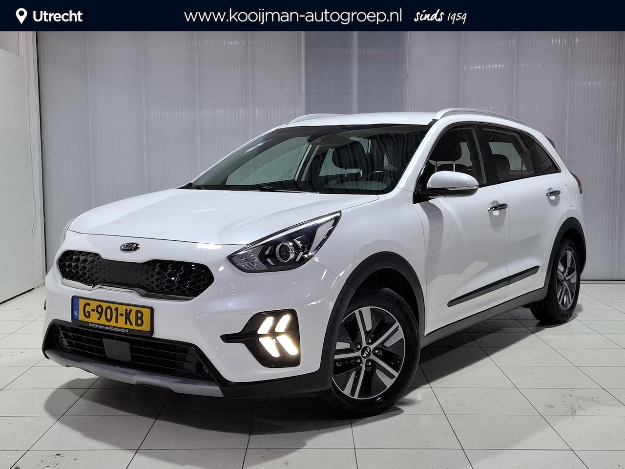 Kia Niro - 1.6 GDi Hybrid DynamicLine Trekhaak, Apple Carplay/Android Auto, Navigatie, Camera. - AutoWereld.nl