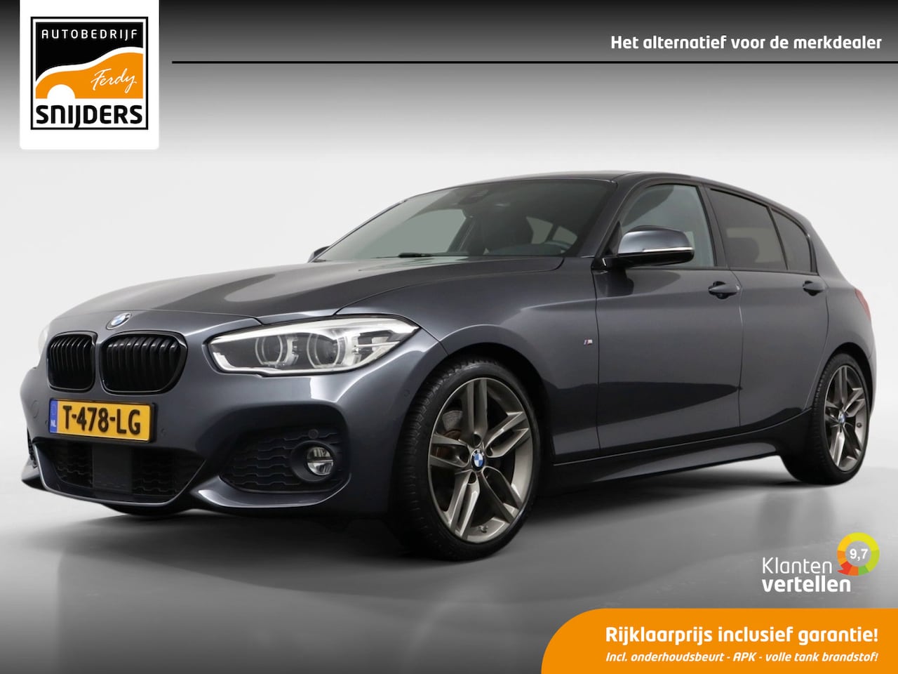 BMW 1-serie - 125i M-Sport Centennial High Executive | PDC | Navi | Cruise | Adaptive Cruise - RIJKLAAR - AutoWereld.nl