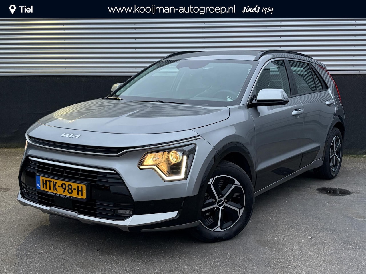 Kia Niro - 1.6 GDi Hybrid DynamicLine 1e eign. NL-auto, Navigatie, Parkeersensoren, Achteruitrijcamer - AutoWereld.nl