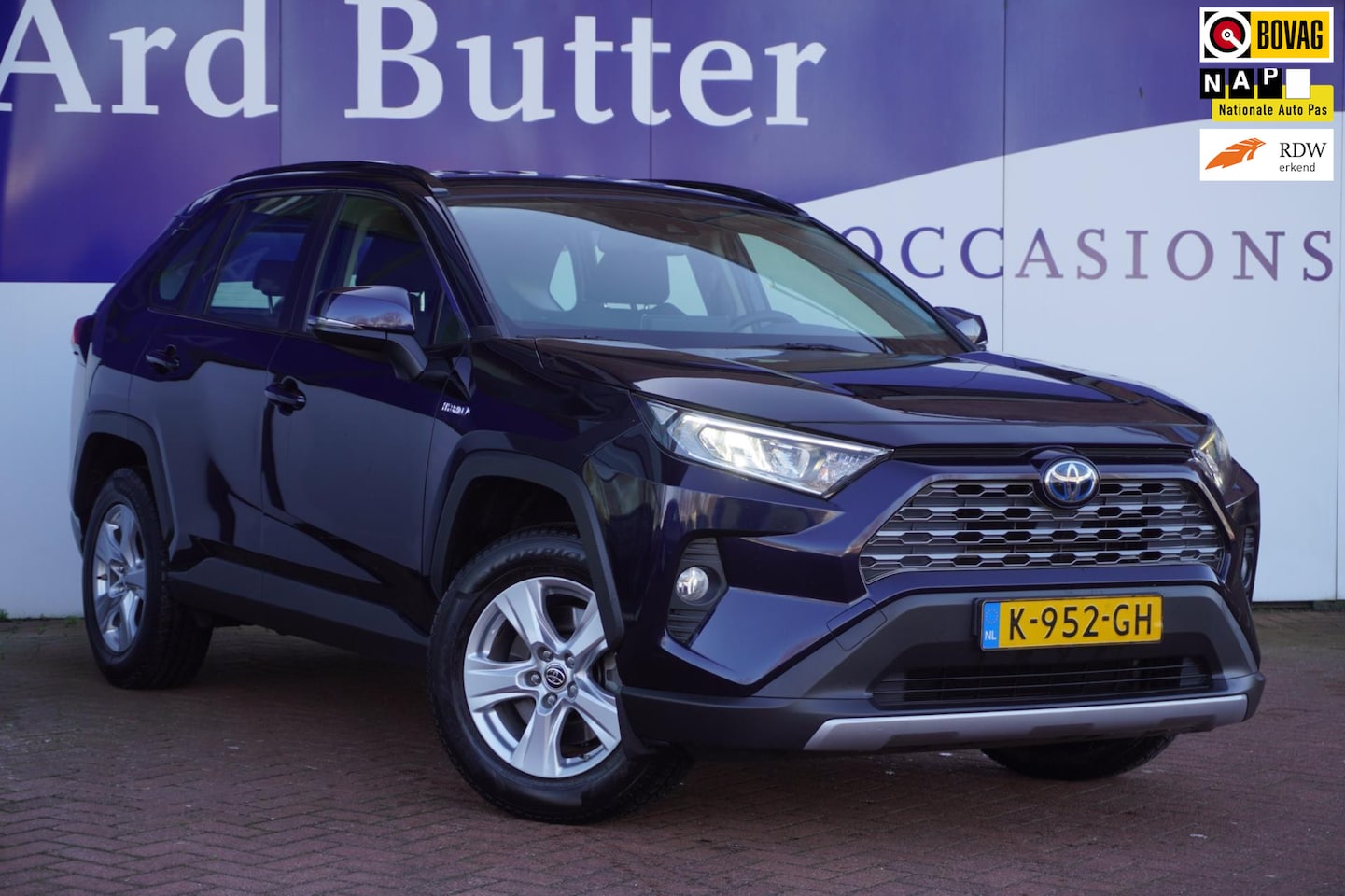 Toyota RAV4 - 2.5 Hybrid Active 218PK / Camera / 1EIG / Navi / ORIG-NL / ACC / LED / = DEALER ONDERHOUDE - AutoWereld.nl