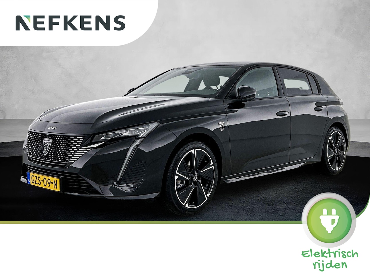Peugeot E-308 - GT EV 54 kWh 156pk Automaat | Navigatie | Adaptieve Cruise Control | Full-LED | 18"LMV | C - AutoWereld.nl