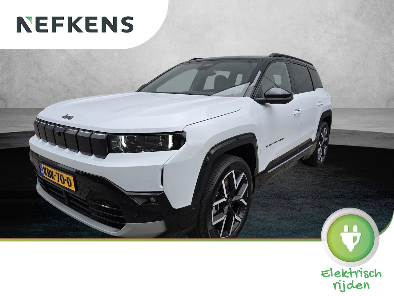 Jeep Compass - First Edition 74 kWh | Voorraad Auto Snel Rijden!| - AutoWereld.nl