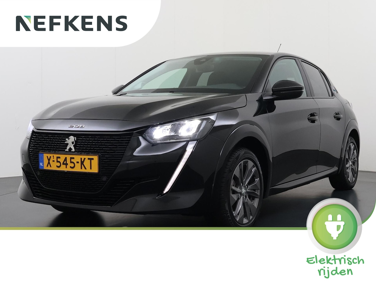 Peugeot e-208 - Style 50kWh | 1ste eigenaar | ACCU 97% | Parkeersensoren | LED lampen | Navigatie | AUTOMA - AutoWereld.nl