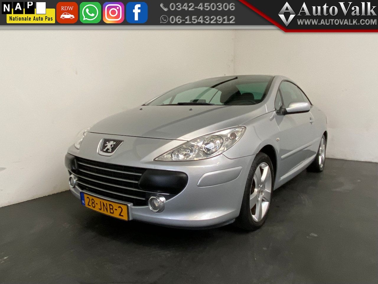Peugeot 307 CC - 2.0-16V Palm Beach. APK 12.2026! - AutoWereld.nl