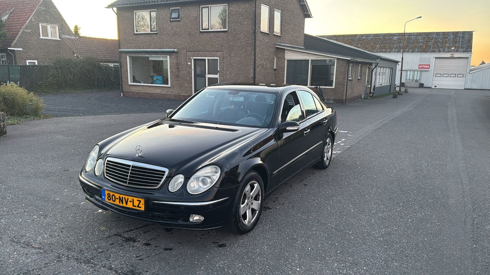 Mercedes-Benz E-klasse - 220 CDI Avantgarde Clima Leer Zwart 2004 - AutoWereld.nl