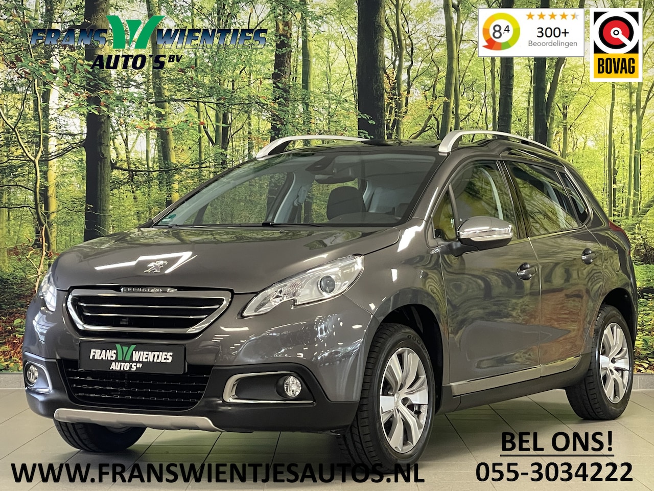 Peugeot 2008 - 1.2 PureTech Féline | Panoramadak | 16'' Lichtmetaal | Parkeersensoren achter | Airconditi - AutoWereld.nl