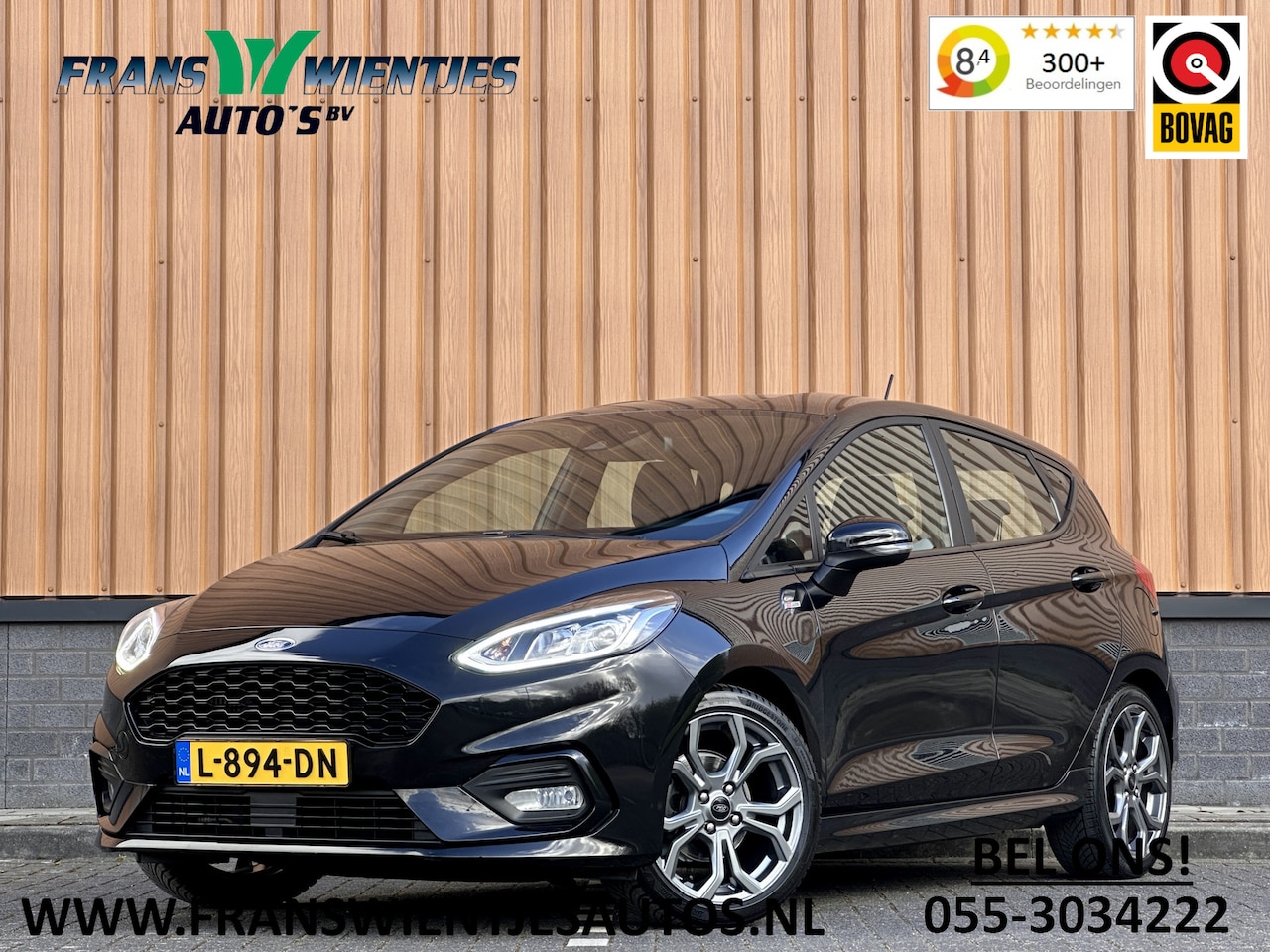 Ford Fiesta - 1.0 ST-Line | Cruise Control | Apple Carplay | Android Auto | Stoel-Stuurverwarming | Park - AutoWereld.nl