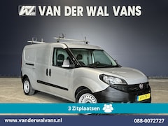 Fiat Doblò Cargo - 1.6 MJ 105pk L2H1 Euro6 Airco | 3-Zits | Navigatie | Trekhaak | Dakdragers Cruisecontrol,