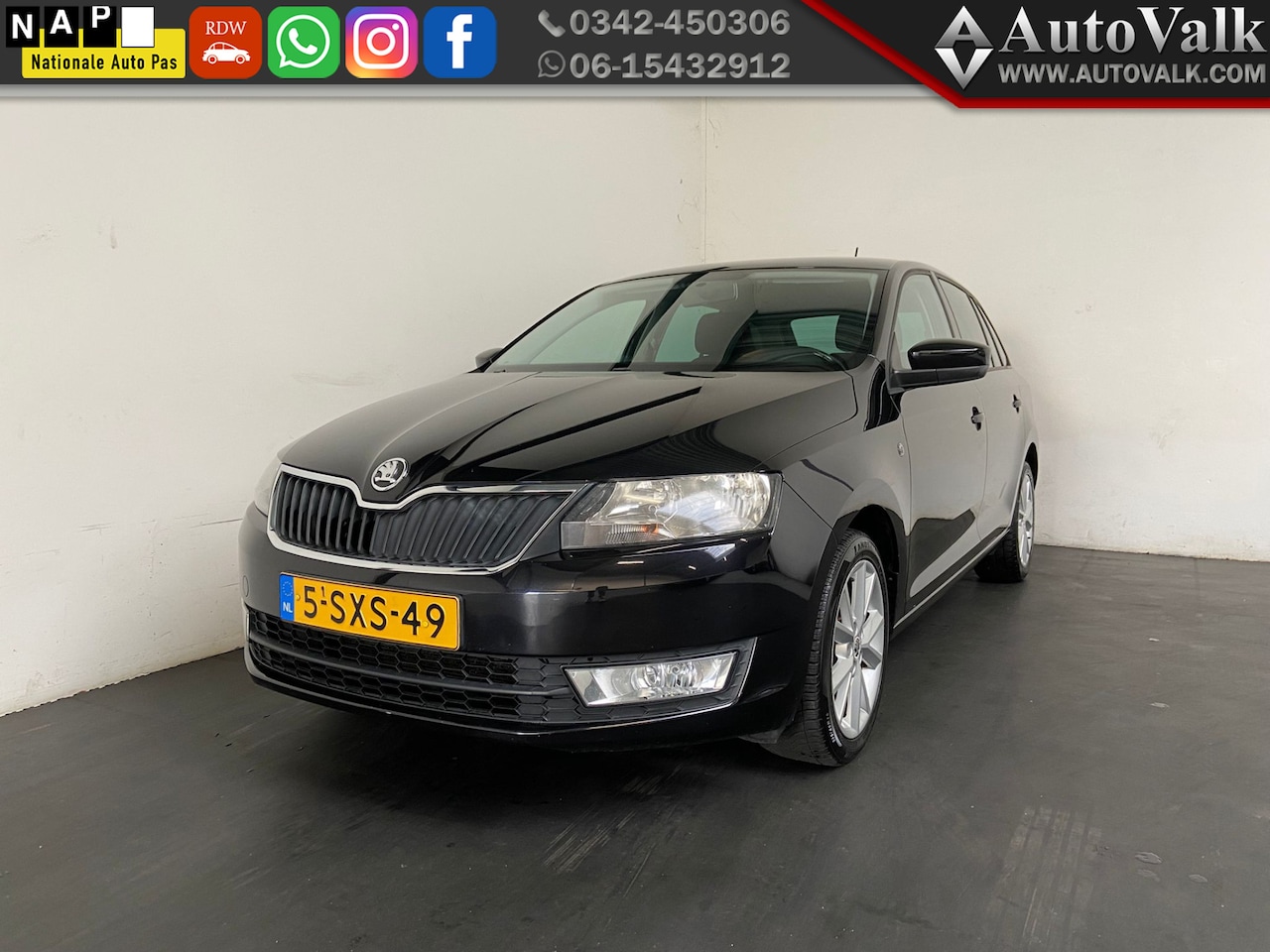 Skoda Rapid Spaceback - 1.2 TSI Greentech Ambition Businessline Pro 1.2 TSI Greentech Ambition Businessline Pro. Airco. Navi! - AutoWereld.nl