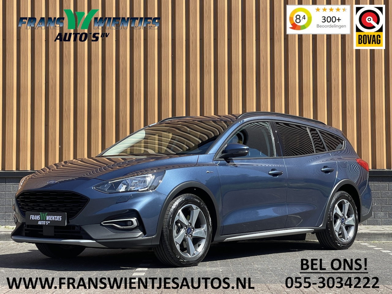 Ford Focus Wagon - 1.0 EcoBoost Titanium X Business | Cruise Control | Achteruitrijcamera | Keyless Go/Entry - AutoWereld.nl
